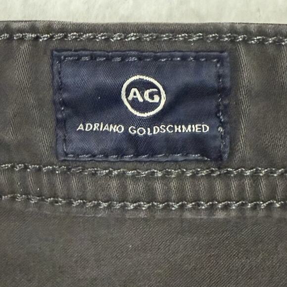 AG Adriano Goldschmied The Graduate Tailored Leg Pants Mens 33x32 Charcoal Gray - Picture 2 of 14